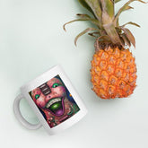 Radiant Rapture White Glossy Mug - Beyond T-shirts
